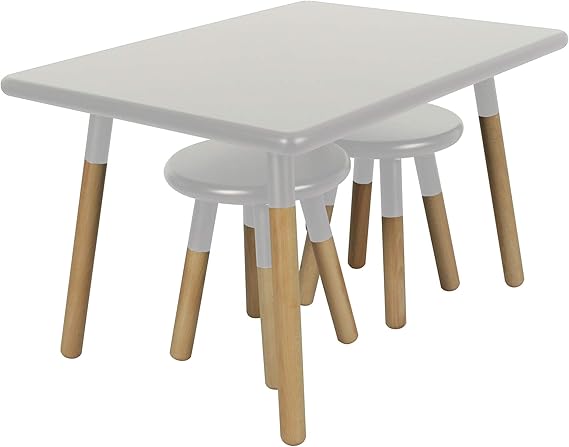 Skoon Table And 2 Stools Set