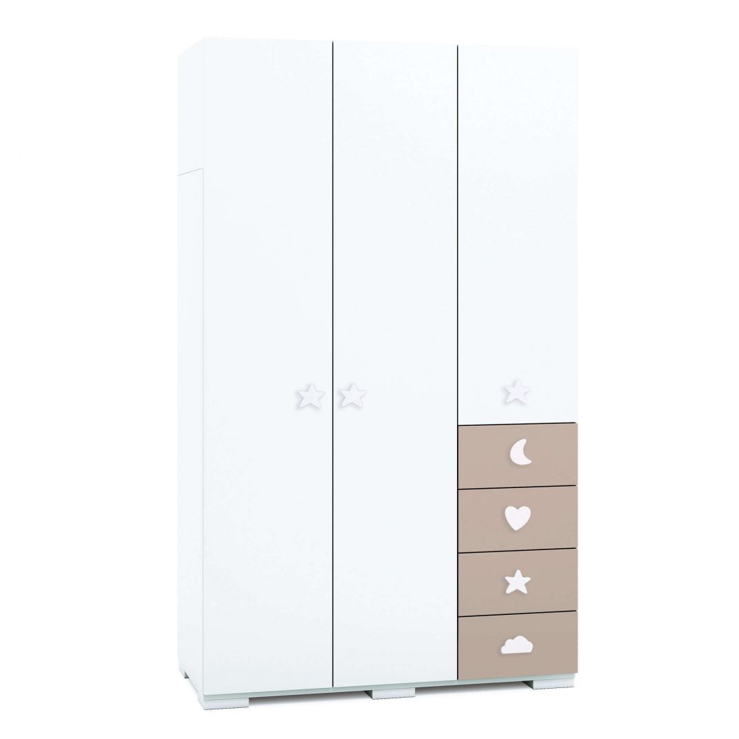 Bubbles 3 door Wadrobe - Classic Designs