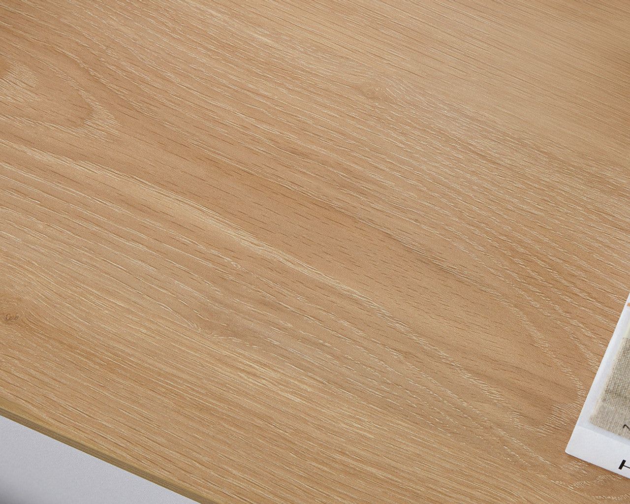Close-up of natural wood grain texture on Imperial Homes coastal TV unit surface
