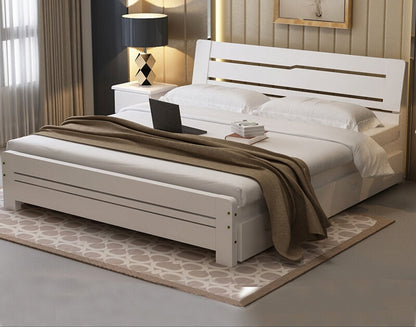 Uptown Solid Pine Wood Bed - Classic Designs