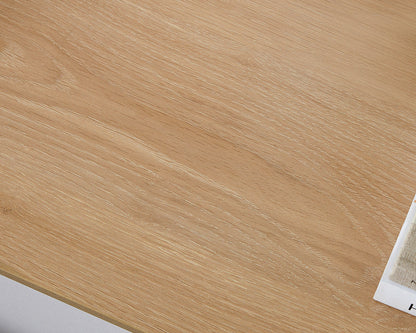 Close-up of natural wood grain texture on Imperial Homes coastal TV unit surface