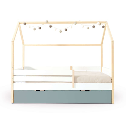 Imperial Homes House Teepee Bed with wooden frame and cozy mattress for kids' bedroom